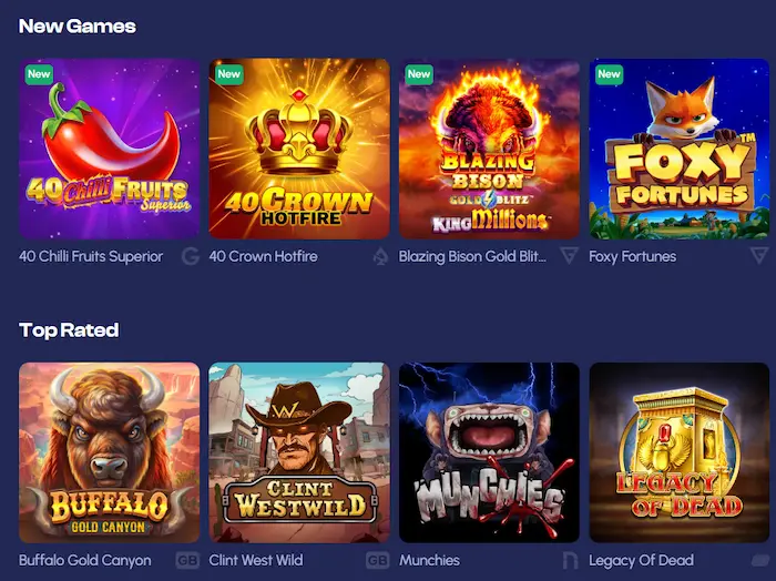 WinMaker Casino Australia games